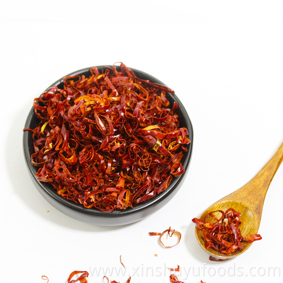 Dehydrated chili rings